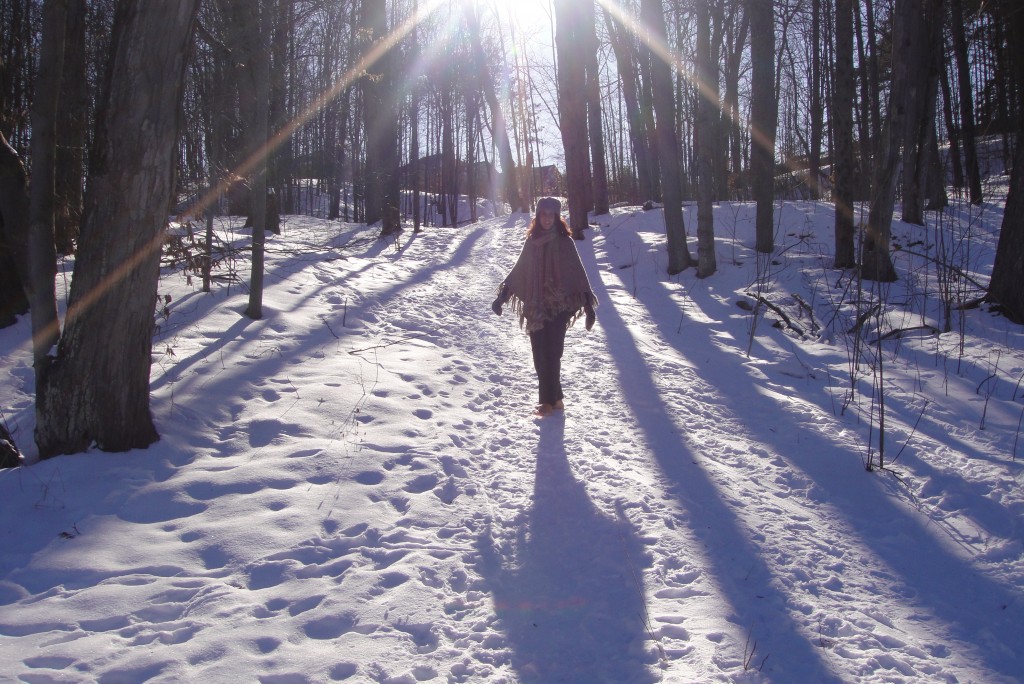 barefooting in the snow earth empress